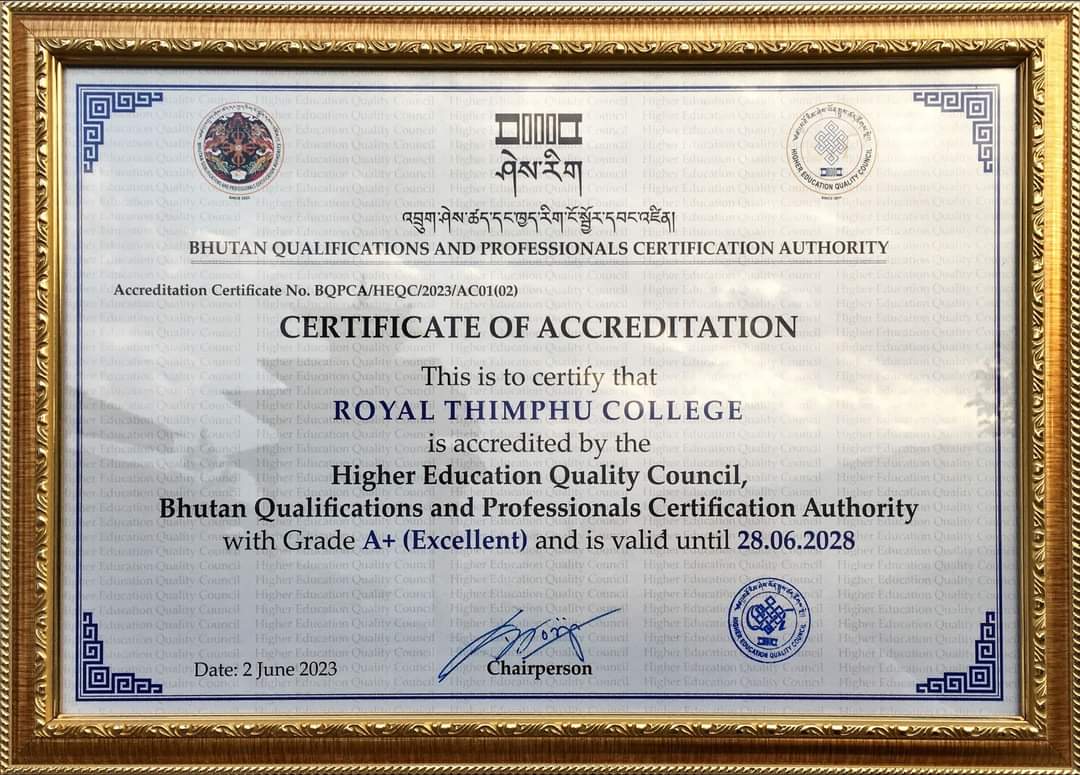 RTC Accreditation Ceremony