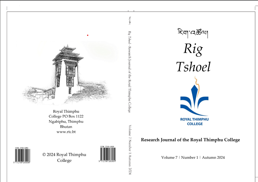 					View Vol. 7 No. 1 (2024): Rig Tshoel - Research Journal of the Royal Thimphu College
				